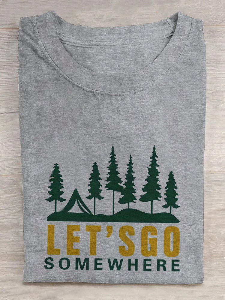 Eagerlys Let‘s Go Somewhere T-Shirt