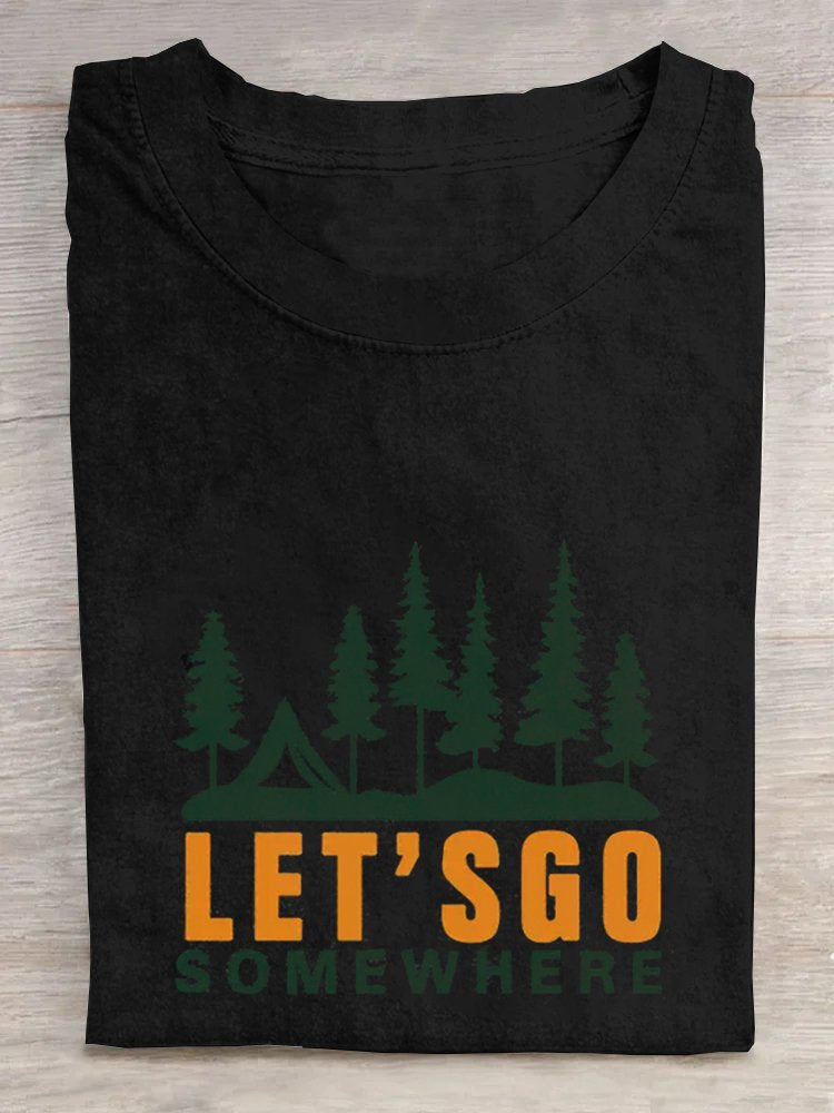 Eagerlys Let‘s Go Somewhere T-Shirt